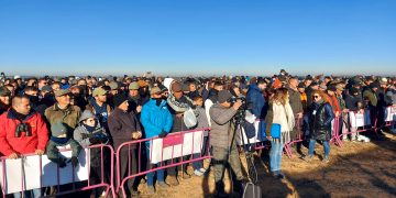Gran afluencia de aficionados de las comarcas de Peñaranda y Las Villas en los cuartos de final del LXXXVII Campeonato de Galgos