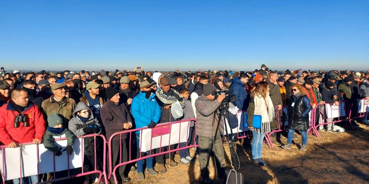 Gran afluencia de aficionados de las comarcas de Peñaranda y Las Villas en los cuartos de final del LXXXVII Campeonato de Galgos