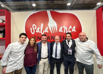 Los Álamos Gastrolab, Jamón Prim y Pedro García llevan la rica gastronomía de Peñaranda y comarca a la feria Madrid Fusión