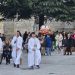 La parroquia de Peñaranda celebra el Domingo de la Palabra de Dios con una procesión que ha recorrido dos de las plazas