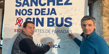 El Partido Popular de Salamanca clama contra los recortes del presidente del Gobierno, Pedro Sánchez, en el medio rural