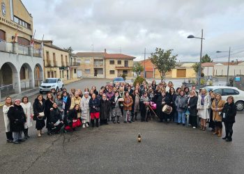 Las mujeres de Babilafuente cierran un intenso fin de semana de actividades festivas en honor de su patrona, Santa Águeda