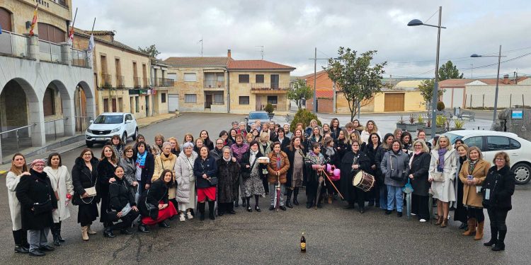 Las mujeres de Babilafuente cierran un intenso fin de semana de actividades festivas en honor de su patrona, Santa Águeda
