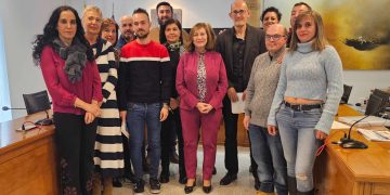 «Peñaranda entorno sostenible» concluye su año de formación y trabajo en el polideportivo municipal y en el pabellón cubierto