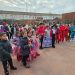 La comunidad educativa del colegio La Encarnación celebra en Peñaranda su Carnaval Misionero con una gran participación