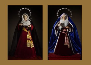 Las imágenes de la Soledad y la Esperanza ya visten de hebreas en Peñaranda de cara al tiempo litúrgico de la Cuaresma