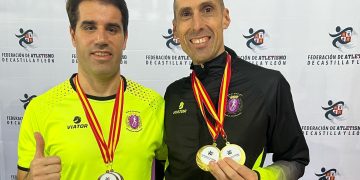 Ángel García se proclama campeón autonómico máster en 800 y 400 metros, y Carlos Hernández, nuevo subcampeón en 400