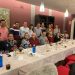 Cesáreo González Bercial celebra en Peñaranda su 80 cumpleaños con una cena en Las Cabañas junto a sus hermanos y sobrinos