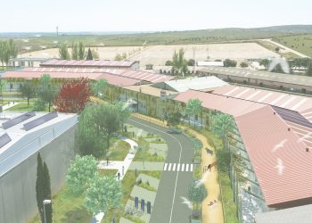 Así será el nuevo bulevar del Recinto Ferial de la Diputación tras las obras de remodelación en las que se invertirá un millón de €