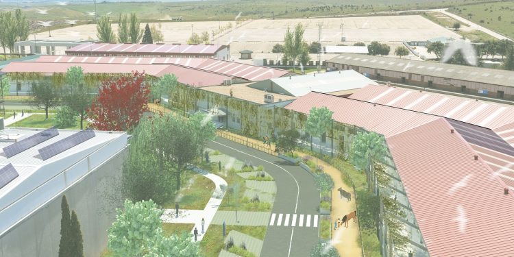 Así será el nuevo bulevar del Recinto Ferial de la Diputación tras las obras de remodelación en las que se invertirá un millón de €