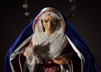 Las imágenes de la Soledad y la Esperanza ya visten de hebreas en Peñaranda de cara al tiempo litúrgico de la Cuaresma