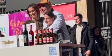 Helio Flores de Los Álamos Gastrolab logra el tercer premio en el concurso Platos del Cerdo de Castilla y León en Palencia