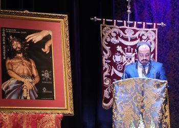 Jesús Ángel Alonso, cofrade salmantino, presenta el cartel de la Semana Santa en Peñaranda: «cuando criticas por las esquinas a los cargos de tu cofradía, estás liberando a Barrabás»