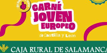 Caja Rural de Salamanca y la Junta de Castilla y León firman un convenio para impulsar el Carné Joven Europeo en la región