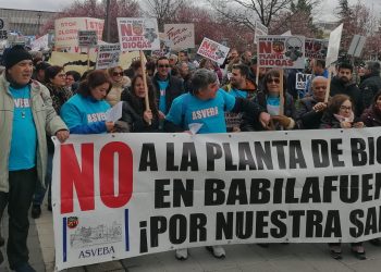 «Plantas de biogás sí, pero no así»: Babilafuente vuelve a llevar sus protestas a Valladolid en una gran manifestación