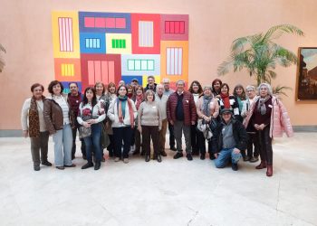 Alumnos del taller de Historia, Arte y Literatura de «El Inestal» viajan a Madrid para visitar el Museo Thyssen Bornemisza