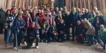 La asociación de mayores San Miguel de Peñaranda disfruta hoy de una excursión a tierras zamoranas visitando Toro y la capital