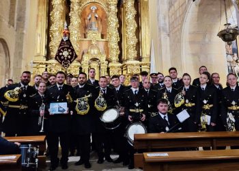 Brillante participación de la banda de cornetas y tambores de Peñaranda en el certamen «Sones de Oración» en Segovia