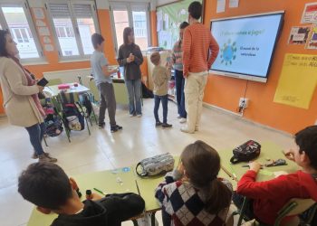 El ‘Severiano Montero’ estrena en Peñaranda las actividades por el Día del Árbol y del Día del Agua dirigidas a alumnos de quinto