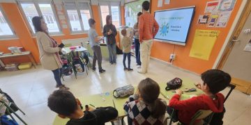 El ‘Severiano Montero’ estrena en Peñaranda las actividades por el Día del Árbol y del Día del Agua dirigidas a alumnos de quinto