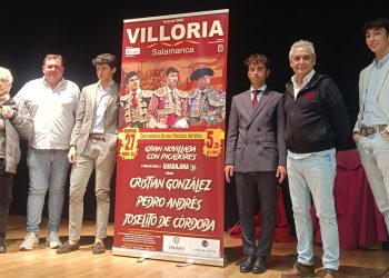 «Aguadulce» y «Topo» serán el 26 de abril los protagonistas del Toro del Voto de Villoria que programa también una novillada
