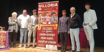 «Aguadulce» y «Topo» serán el 26 de abril los protagonistas del Toro del Voto de Villoria que programa también una novillada