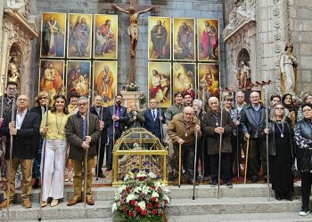 Peñaranda vive el Domingo de Lázaro con la fiesta anual de la cofradía y cabildo del venerado Santo Cristo de la Cama