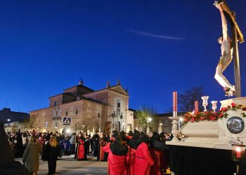 Humilladero y Lágrimas protagonizan el traslado penitencial del Martes Santo en Peñaranda con la esperada tregua del tiempo