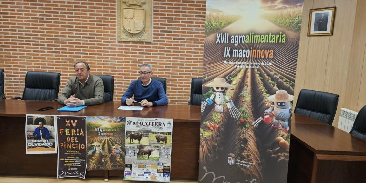 Macotera tiene ya todo listo para celebrar sus ferias del Pincho, Agroalimentaria y Macoinnova el primer fin de semana de mayo