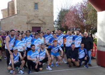 Juan Bueno y Verónica Sánchez ganan la I edición de la carrera popular Cristo de Hornillos celebrada con gran éxito en Arabayona