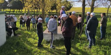 El Campo de Peñaranda suma 36 nuevos árboles frutales gracias al festival ecológico Arboleda y a la colaboración de los vecinos