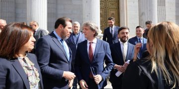 Luis Tudanca será elegido como nuevo senador autonómico en sustitución de Fran Díaz, primer teniente alcalde de Peñaranda