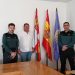 Villoria recibe al nuevo teniente coronel de la Guardia Civil Arturo Marcos y le transmite su preocupación por los robos en el campo