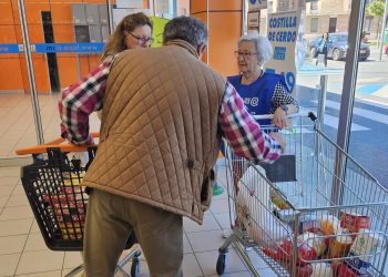 La Recogida Primavera del Banco de Alimentos continuará mañana, sábado, en tres supermercados de Peñaranda