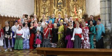 Macotera se llena de sevillanas y caballistas en una nueva edición de su Fiesta Rociera con actos festivos a lo largo del día