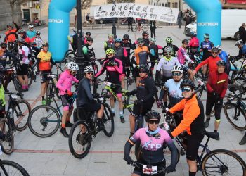 Alaraz se convierte un año más en paraíso de las rutas BTT con la XII edición de su quedada que ha reunido a 130 participantes