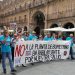 ASVEBA de Babilafuente participa en la manifestación conjunta celebrada en Salamanca capital contra las plantas de biogás