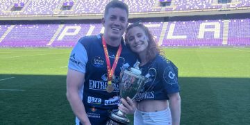 Baltazar Taibo, tordillano de adopción, se proclama mejor jugador en la Copa del Rey de rugby disputada en Valladolid