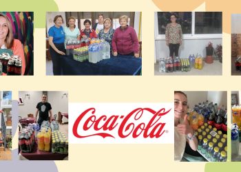 Coca Cola regala un lote de productos a las ocho galardonadas en la III edición de los premios anuales «Mujeres que dejan huella»