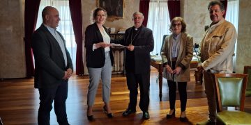 El Obispo confirma la elección del nuevo Consejo Rector de la Hermandad de Cofradías de la Semana Santa de Peñaranda