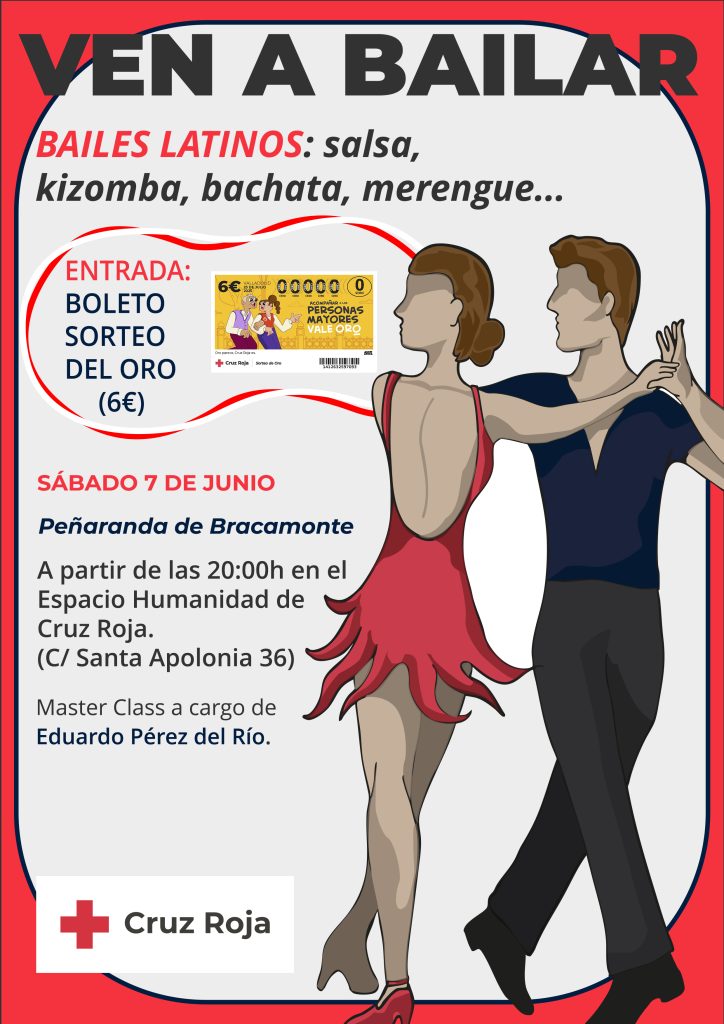 Bailes solidarios con Cruz Roja