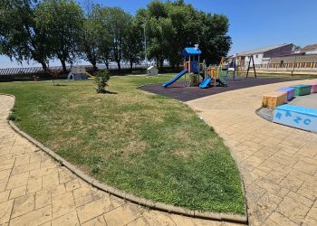 Babilafuente mejorará el parque junto al antiguo frontón con las ayudas del Fondo de Cohesión Territorial concedidas por la Junta