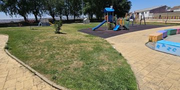 Babilafuente mejorará el parque junto al antiguo frontón con las ayudas del Fondo de Cohesión Territorial concedidas por la Junta