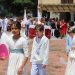 Peñaranda celebra el Corpus Christi con una solemne procesión protagonizada por los niños y niñas de Primera Comunión