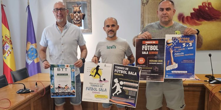 Intenso verano deportivo en Peñaranda con torneos de fútbol sala senior, femenino y de categorías menores y de voleibol