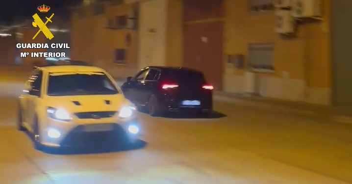 La Guardia Civil investiga a 18 en la Operación “Gutenberg” contra las carreras ilegales en polígonos industriales de la provincia