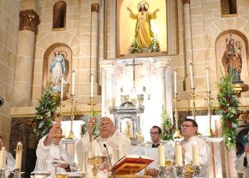 El nuevo santuario del Corazón de Jesús en Cantalapiedra recibe hoy a la patrona de la villa, Nuestra Señora de la Misericordia