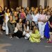 Alumnas de zumba disfrutan en Peñaranda de una animada cena  en plena recta final para despedir el curso esta temporada
