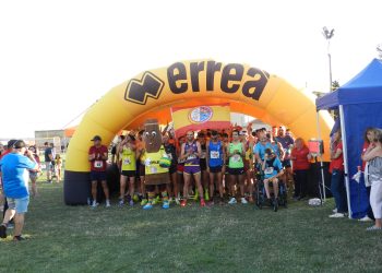 Diego Bravo y Gema Martín ganan la carrera popular de Villoruela que reunió ayer a más de 300 participantes de todas las edades