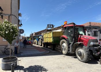El homenaje de los agricultores de Cantalpino al joven David Lafoz se hace viral con más de 140.000 reproducciones de vídeo